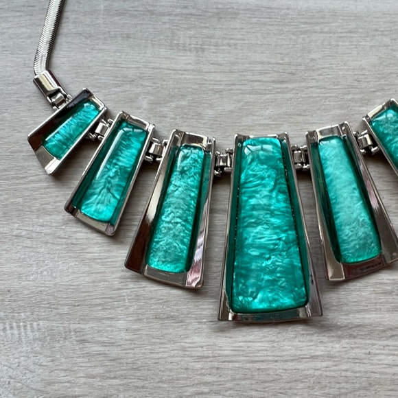 Beautiful New Turquoise& silver jewelry set - Picture 7 of 7